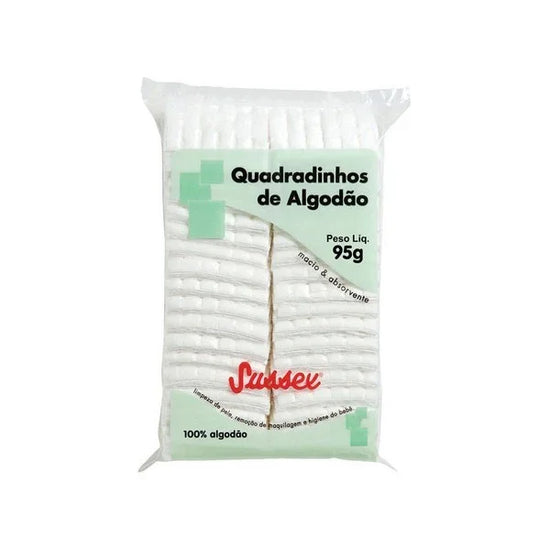 Algodao Sussex 95G Quadrado - Drogaria Poupa Centro