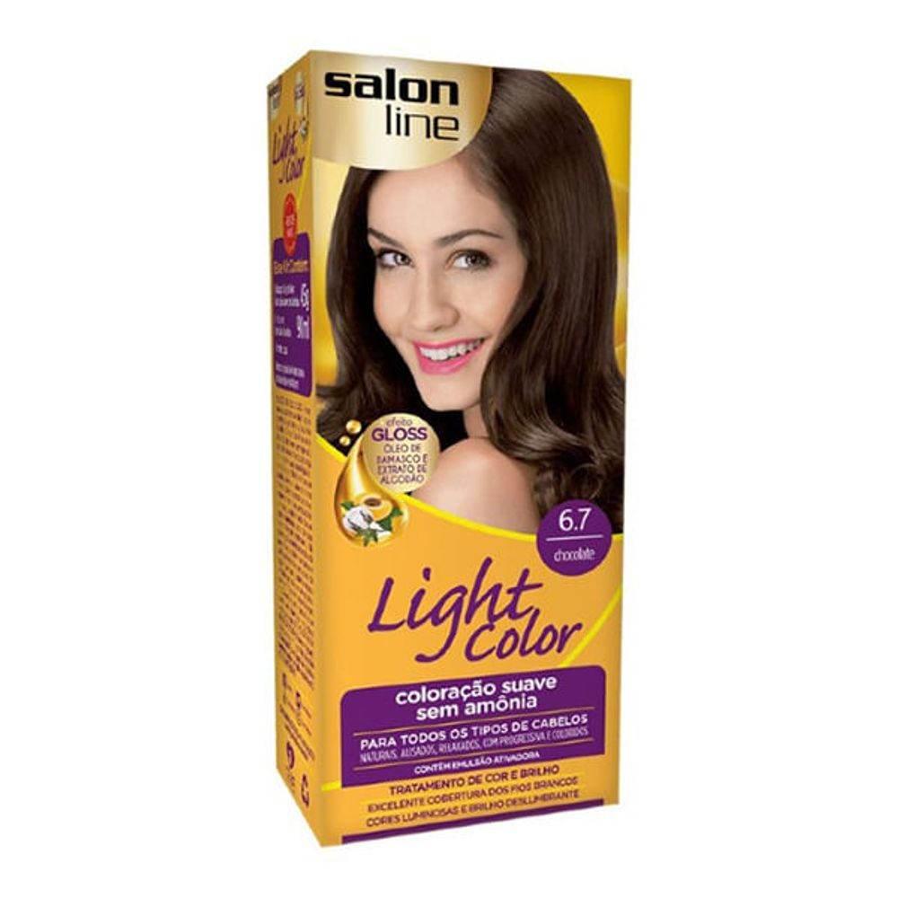 Tintura Ligth Color Nº6.7 - Salon Line - Drogaria Poupa Centro