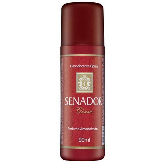 Desodorante Masculino Senador Classic spray 90mL - Drogaria Poupa Centro