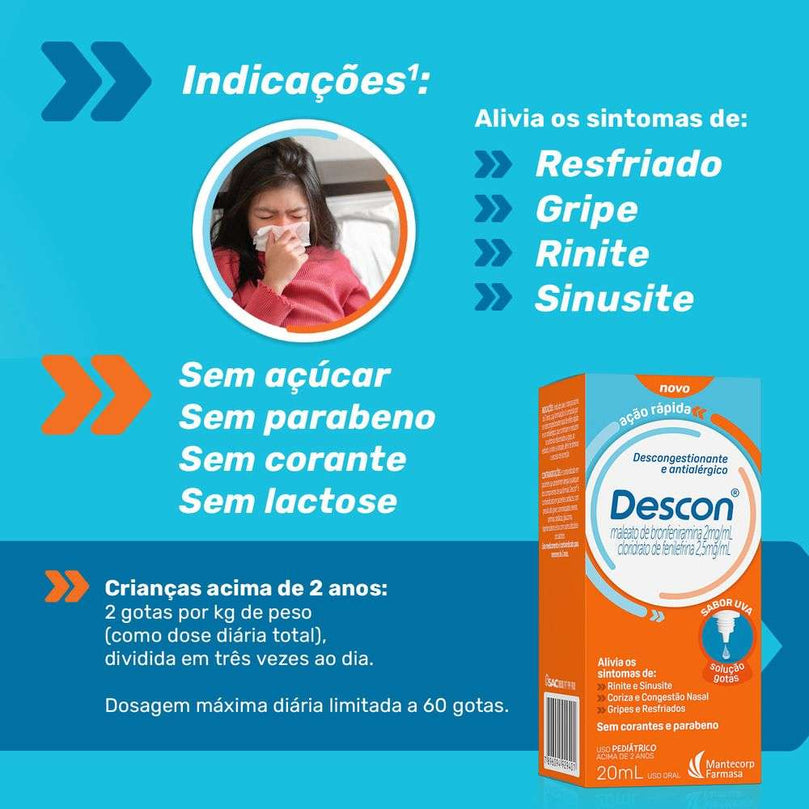 Descon Sol Gotas Fr X 20 Ml