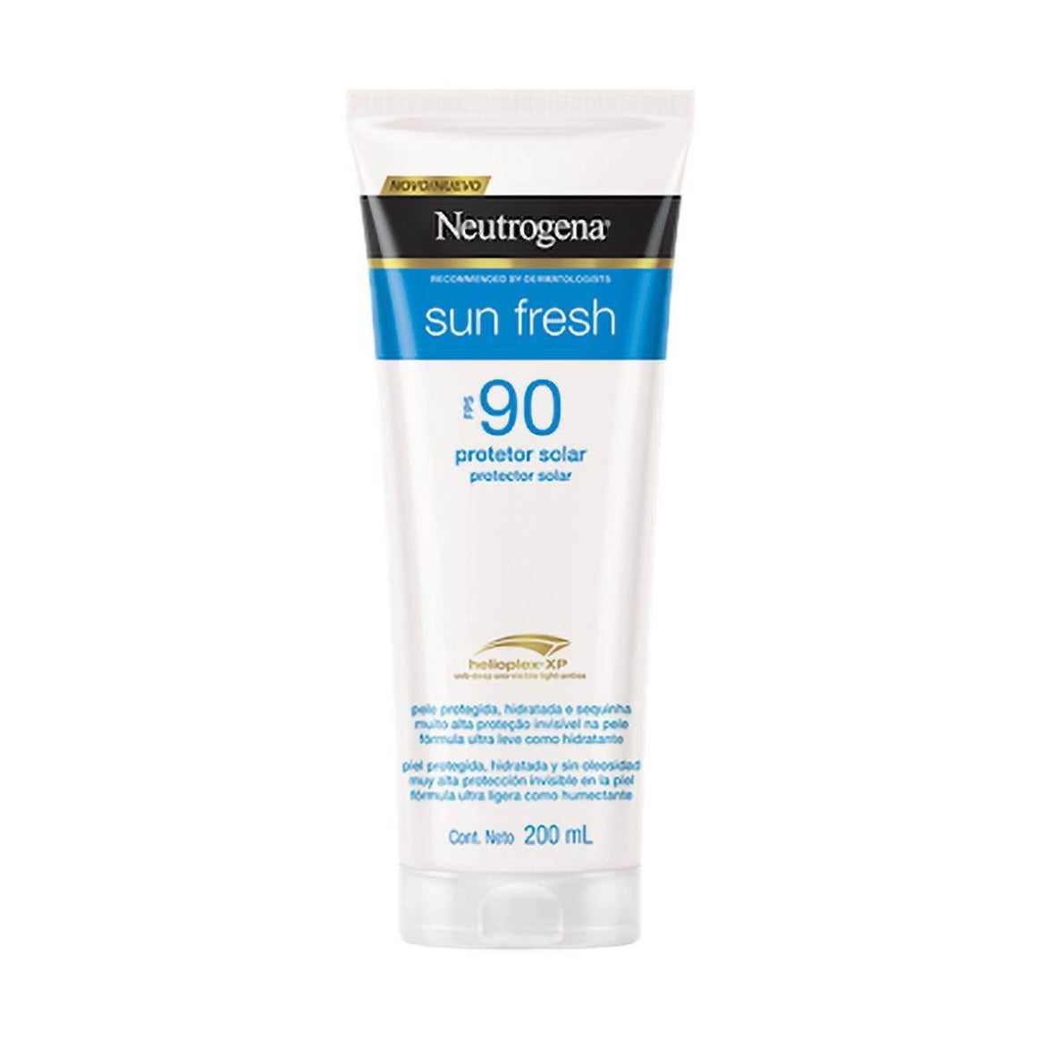 Protetor Solar Sun Fresh Fps90 200Ml - Drogaria Poupa Centro