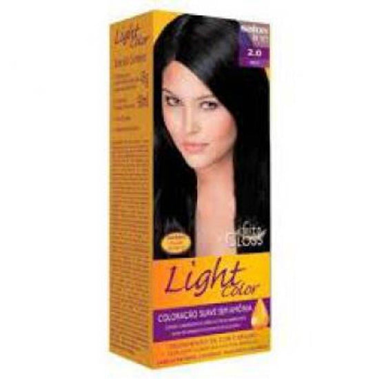Tinta Light Color Salon Line Nº2.0 Preto - 45G - Drogaria Poupa Centro