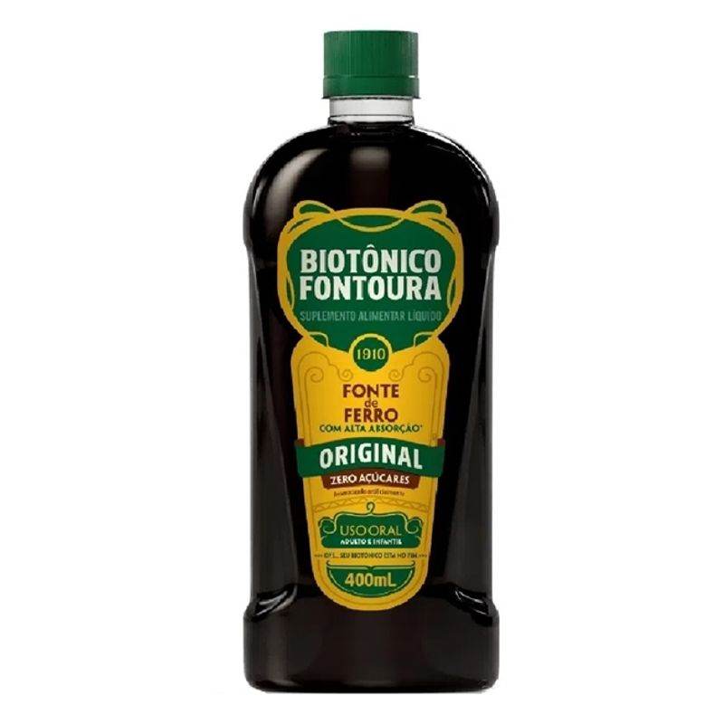 Biotonico Fontoura 400Ml N - Drogaria Poupa Centro