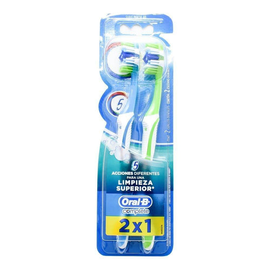 Escova Dental Oral-B Compl 5X 40 L2P1 - Drogaria Poupa Centro