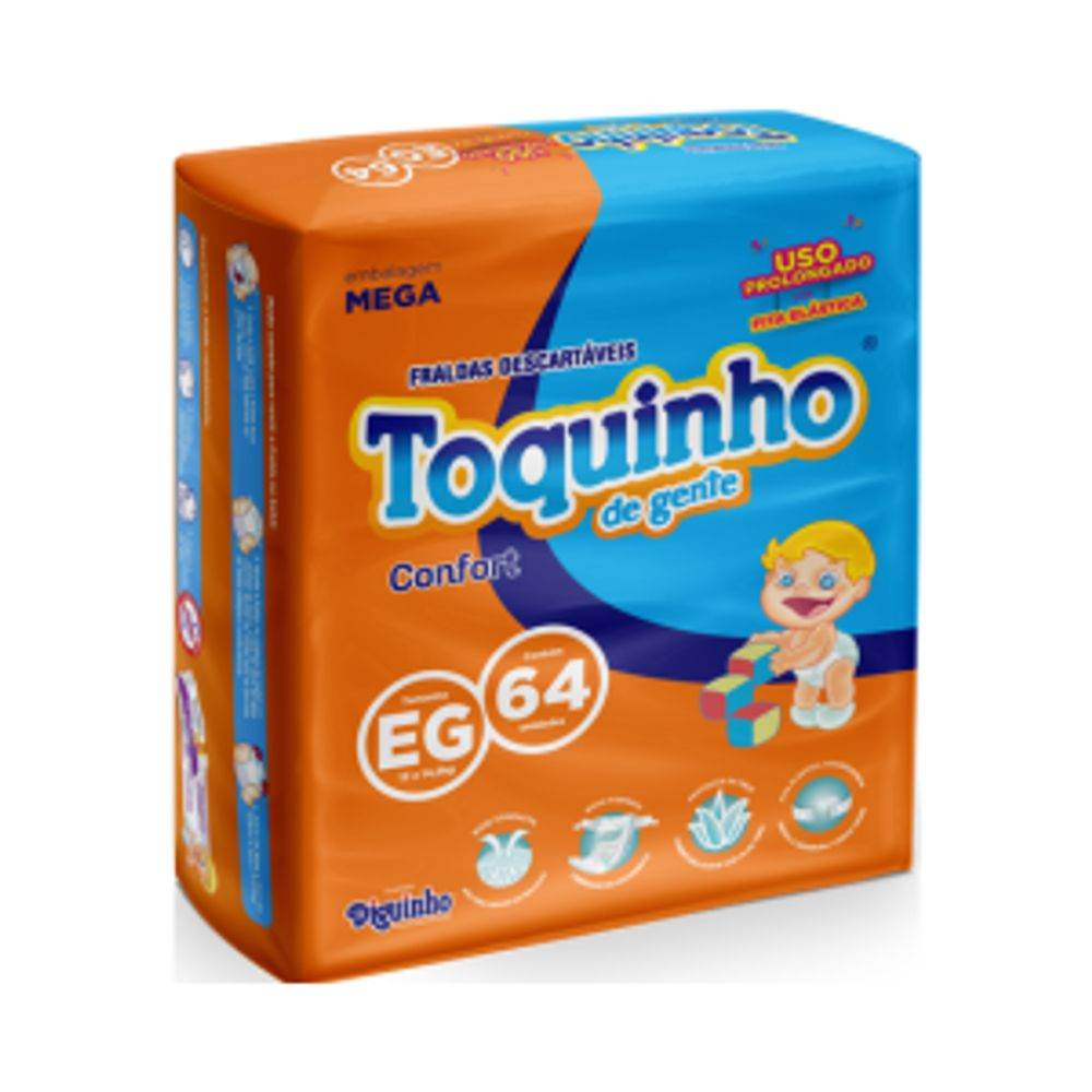 Toquinho Confort Mega Eg64 - Drogaria Poupa Centro