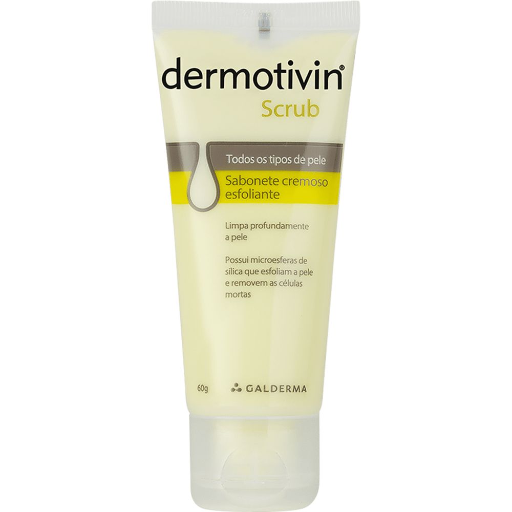 DERMOTIVIN SCRUB ESFOLIANTE SABONETE CREMOSO 60G