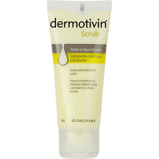 DERMOTIVIN SCRUB ESFOLIANTE SABONETE CREMOSO 60G