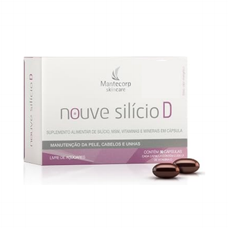 Nouve Silicio D 30 cápsulas Mantecorp