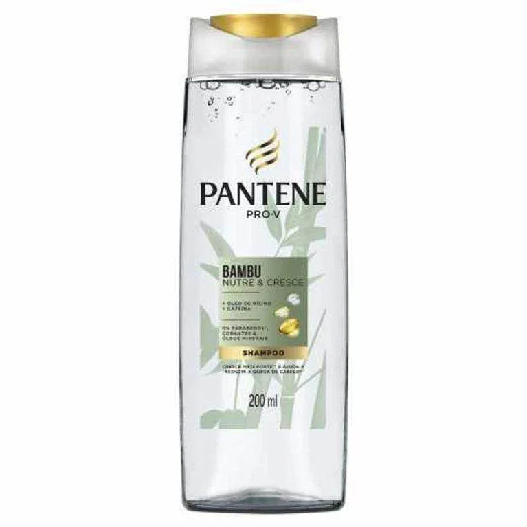 Shampoo Pantene 200ml Bambu Nutre e Cresce 200ml - Drogaria Poupa Centro