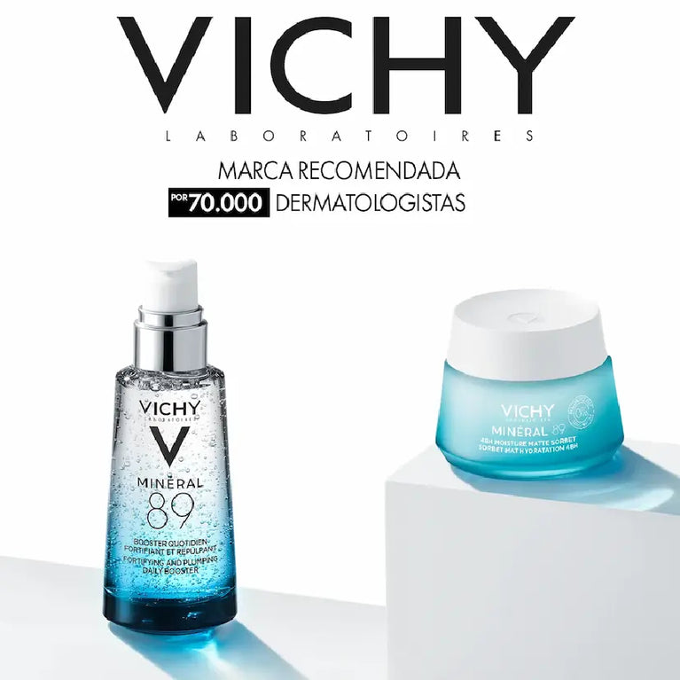 Gel Hidratante Facial Vichy Minéral 89 Sobert Matte 48h 50ml