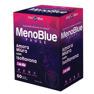 Meno Blue Pause - 60 Capsulas - Drogaria Poupa Centro