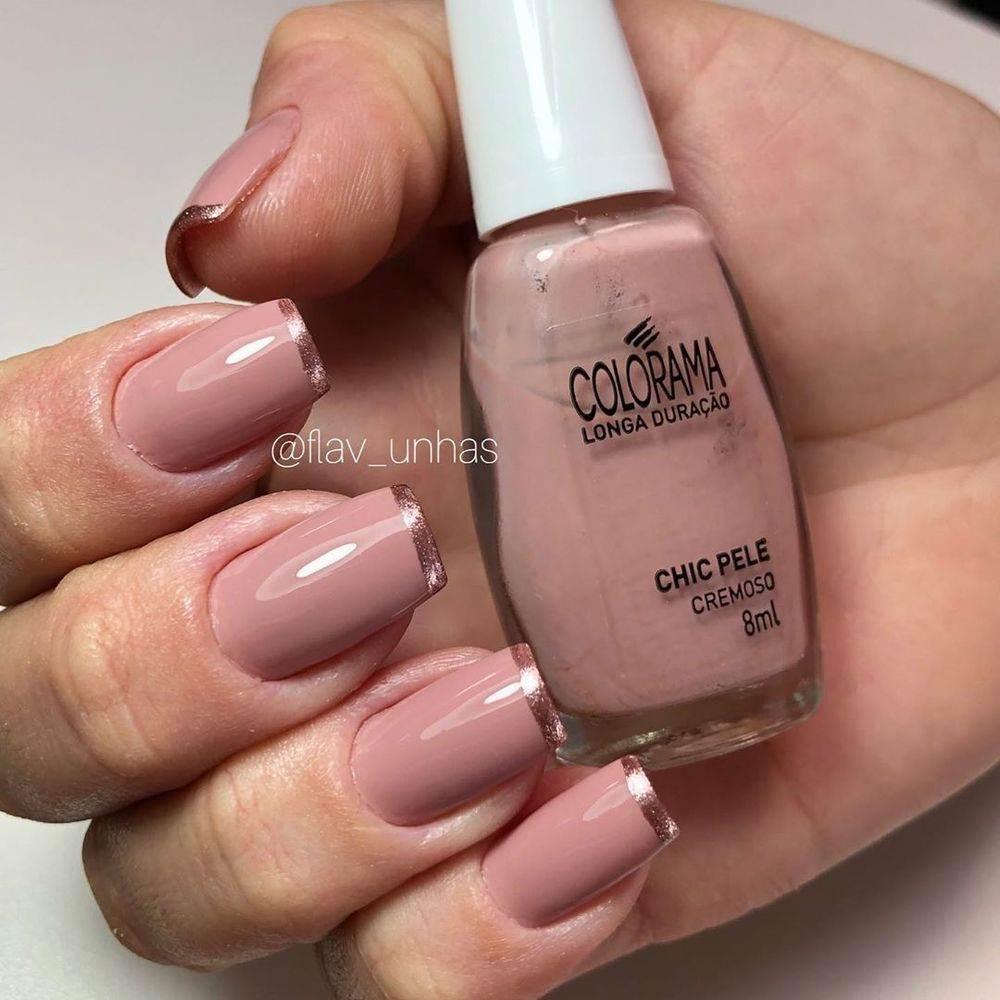 Esmalte Cremoso Chic Pele 8ml Colorama - Drogaria Poupa Centro