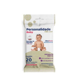 Toalha Umedecida Personalidade Baby Pocket 20 Unid - Drogaria Poupa Centro