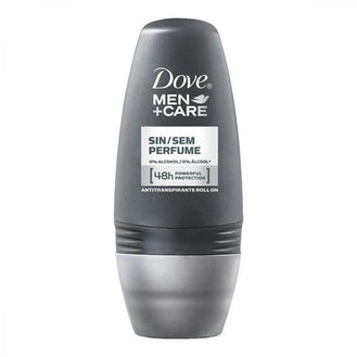 Desodorante Antitranspirante Roll On Dove Men Sem Perfume 50ml - Drogaria Poupa Centro
