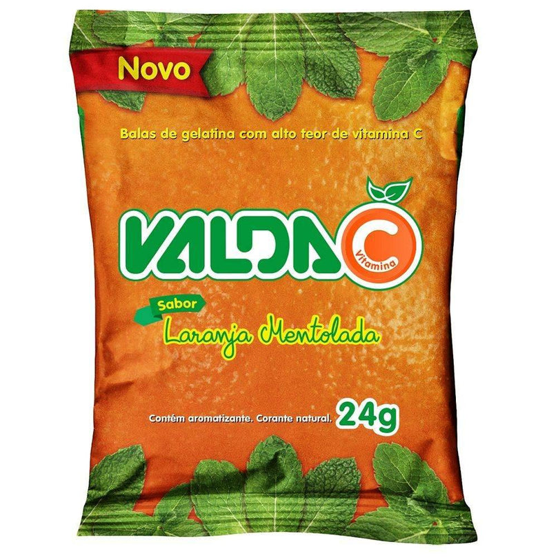 Balas de Gelatina Valda Vit C - 24g - Drogaria Poupa Centro