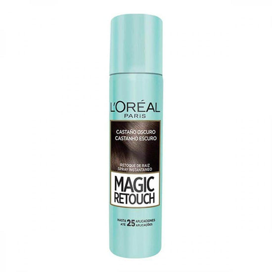 Spray para Retoque da Raiz Castanho Escuro - L'Oreal - Drogaria Poupa Centro