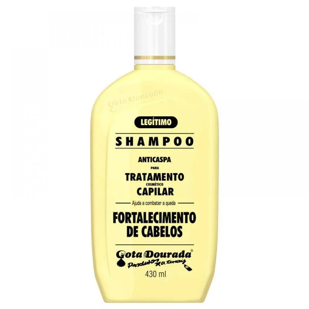 Shampoo Desamarelador Gota Dourada 430ml Fort - Gota Dourada - Drogaria Poupa Centro