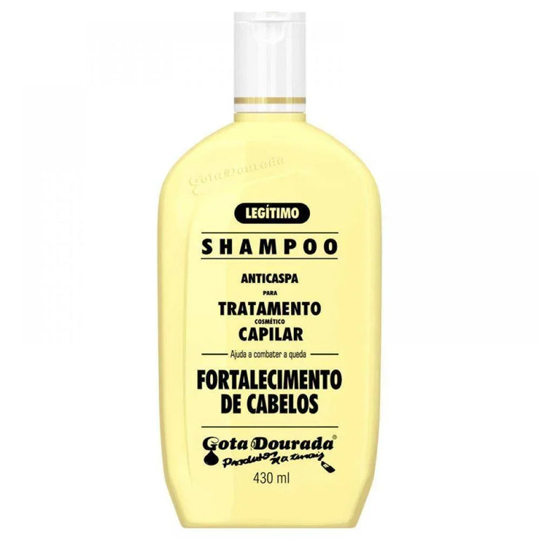 Shampoo Desamarelador Gota Dourada 430ml Fort - Gota Dourada - Drogaria Poupa Centro
