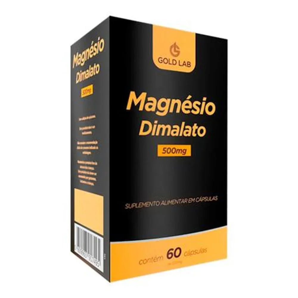 Magnesio Dimalato 500Mg C/60 Caps Gold Lab