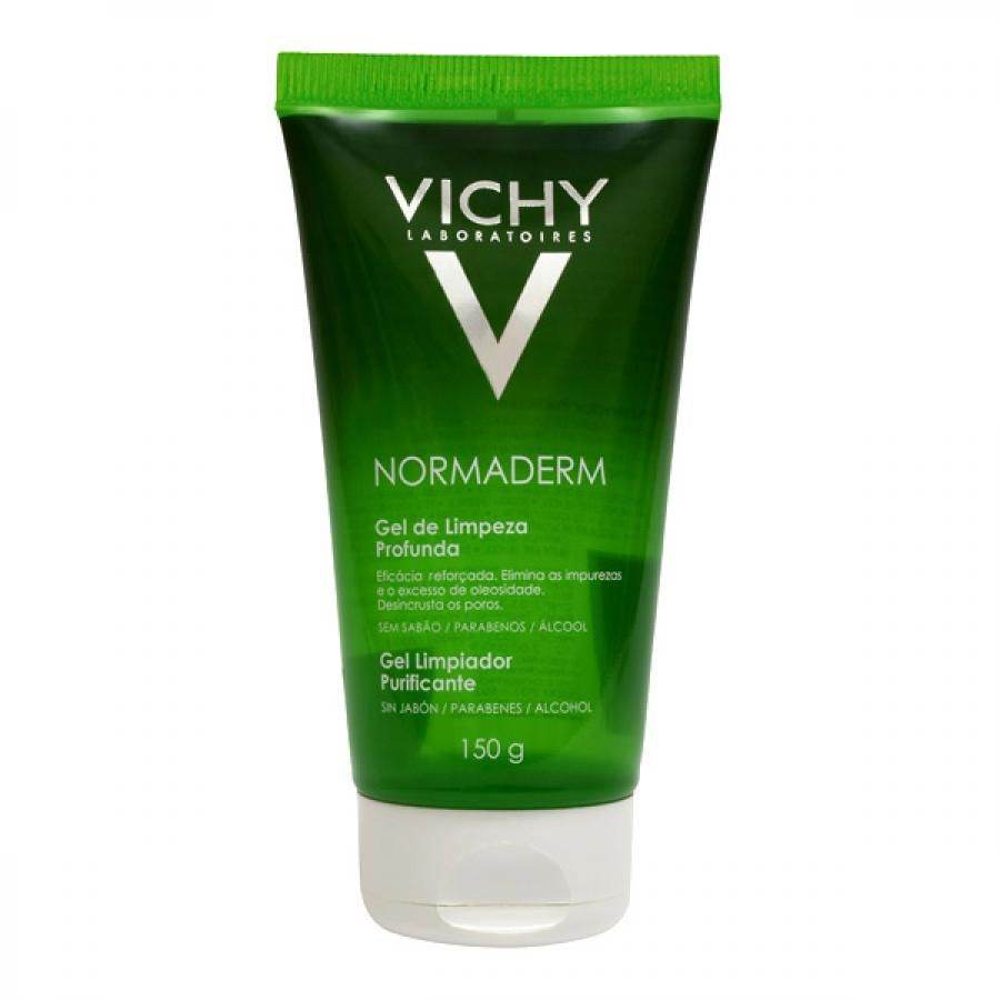 Gel de Limpeza Facial Vichy Normaderm Pele Mista a Oleosa Com 150g - Drogaria Poupa Centro