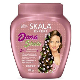 Skala Creme de Tratamento 2 em 1 Dona Skala - 1Kg - Drogaria Poupa Centro