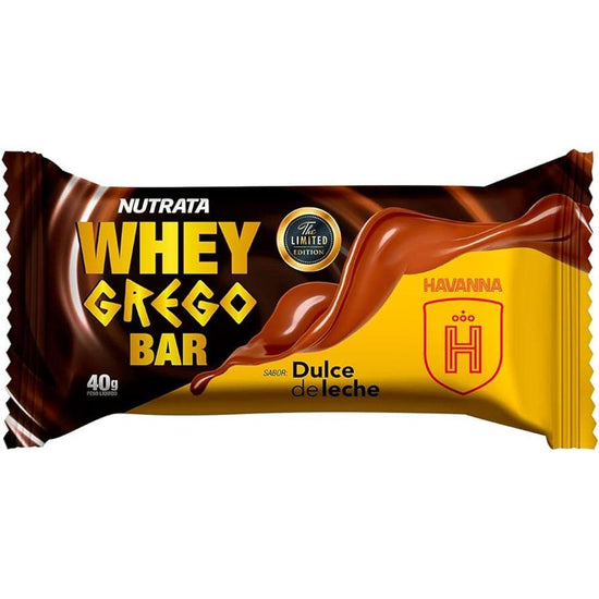 Barra de Proteína - Whey Grego Bar Doce De Leite Havanna - Drogaria Poupa Centro