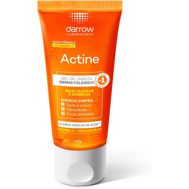 Darrow Actine Gel de Limpeza Facial Antiacne 60g