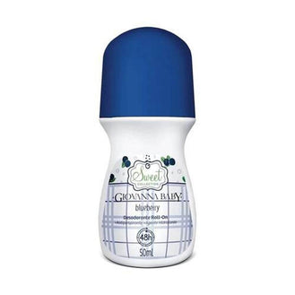 Desodorante Giovanna Baby Antitranspirante 48H Roll-On Sweet Collection Blueberry Feminino 50ml - Drogaria Poupa Centro