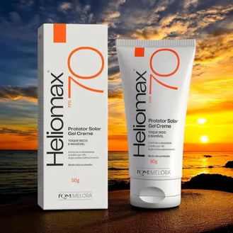 Protetor Solar Facial Gel Creme Heliomax Fps70 50g