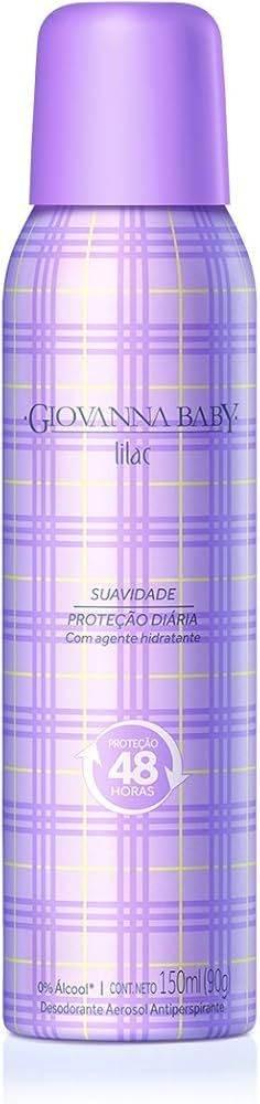 Desodorante Aerosol Giovanna Baby 150ml Lilas - Drogaria Poupa Centro