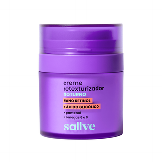 Creme Retexturizador Noturno  30g Sallve