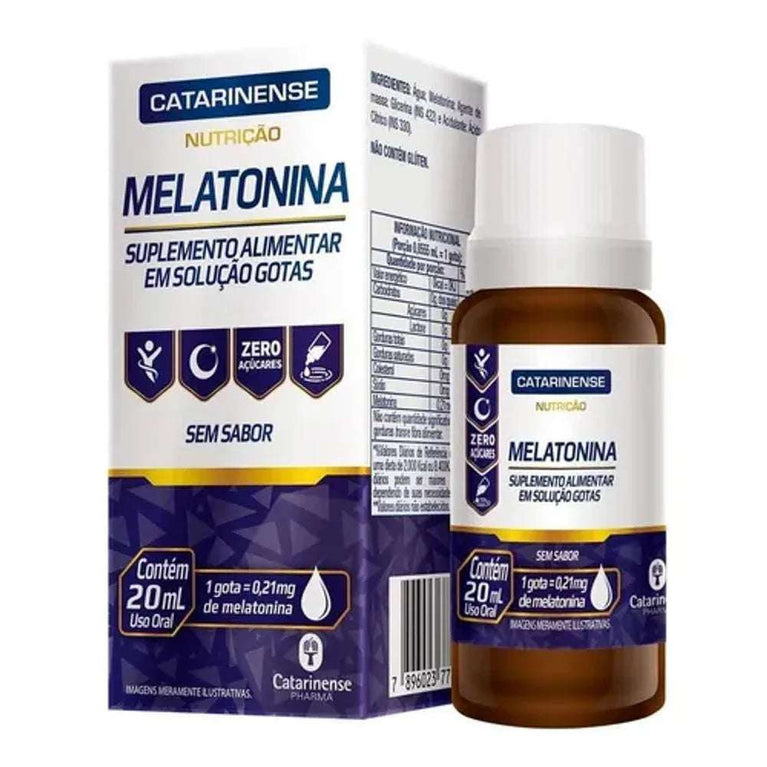 Melatonina em Gotas 20ml - Sem Sabor