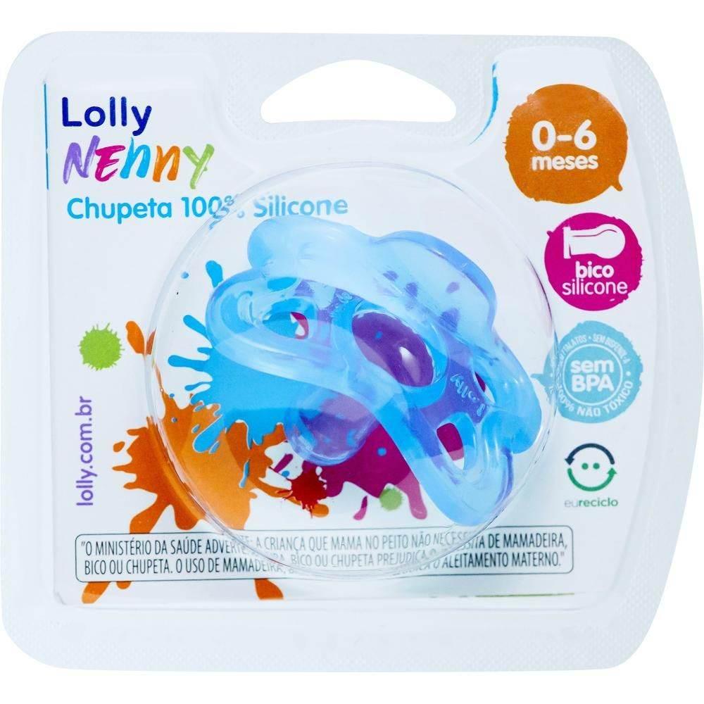 Chupeta Lolly Silicone 0-6M - Drogaria Poupa Centro