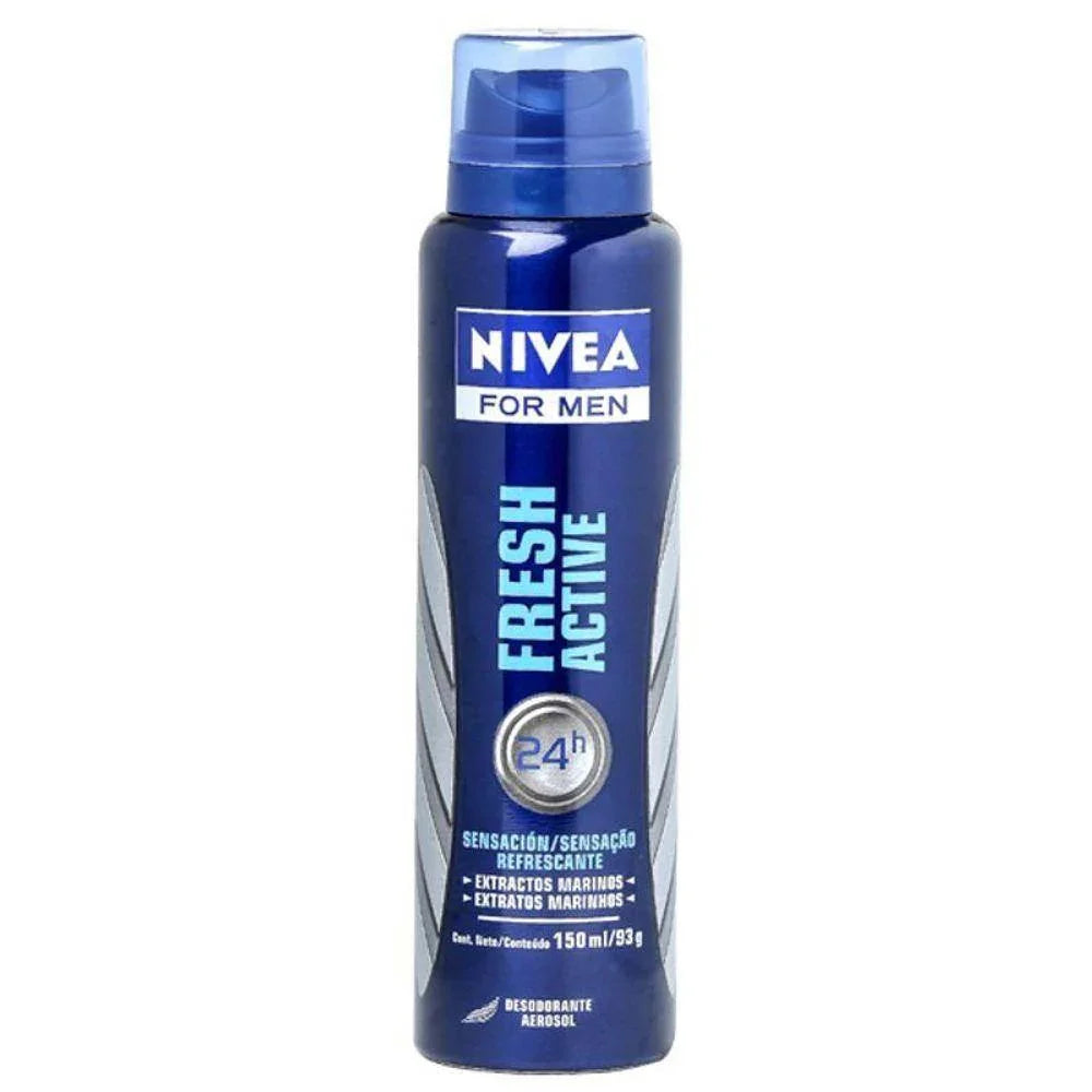 Desodorante Nivea Aero Masculino Fresh Active - Drogaria Poupa Centro
