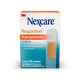 3M Curativo Transp. C/35 - Drogaria Poupa Centro