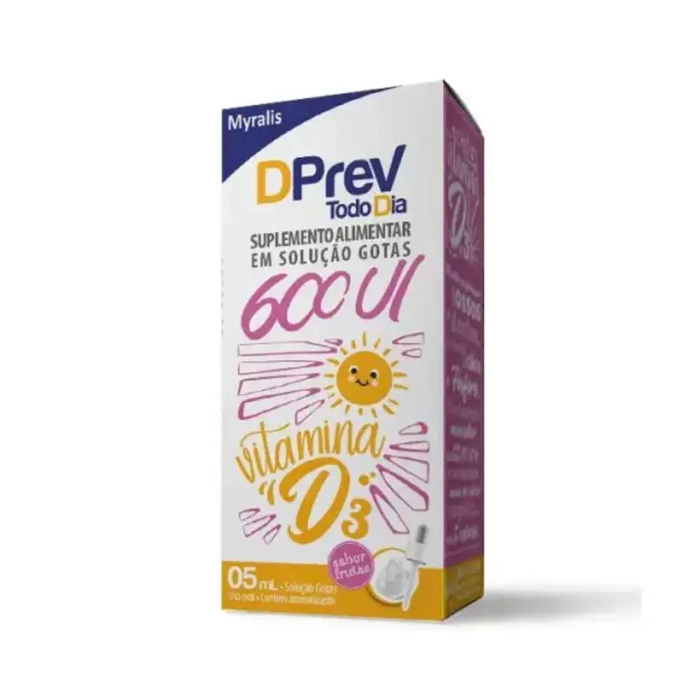 VITAMINA D COLECALCIFEROL DPREV TODO DIA 600 UI GOTAS 5ML