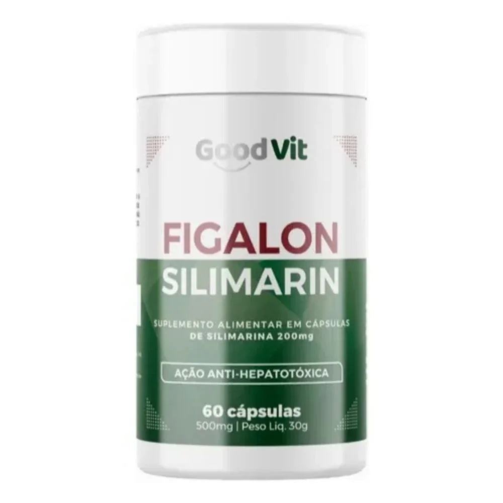 Good Vit Silimarina 200Mg 60Cps (Figalon) - . - Drogaria Poupa Centro