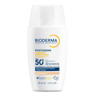 Protetor Solar Bioderma Photoderm XDefense Ultra-fluid Cor 01 FPS 50+ 40ml