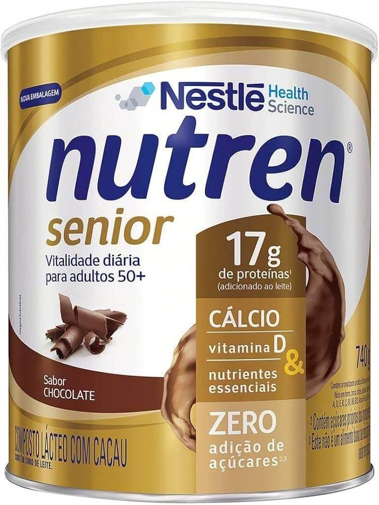 Nutren Senior 740G Chocolate - Drogaria Poupa Centro