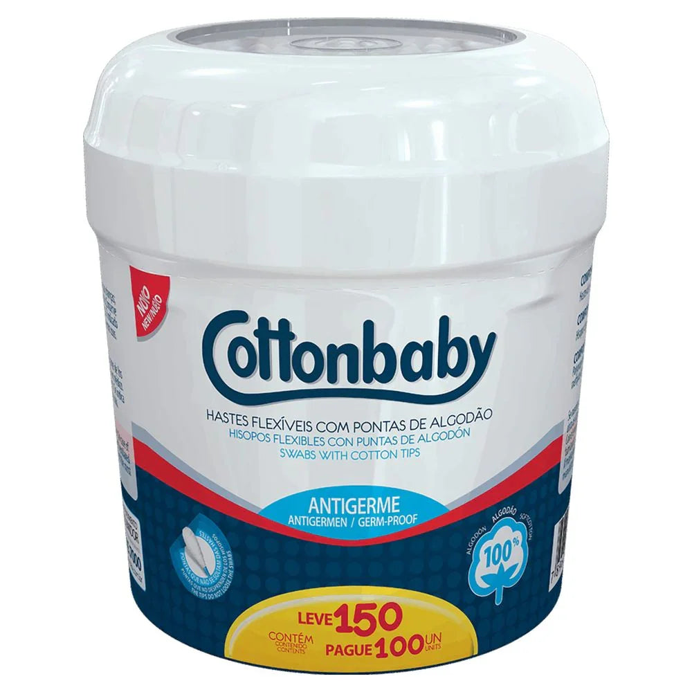 Haste Flex Cottonbaby Pote Pg100 Lv150 - Drogaria Poupa Centro