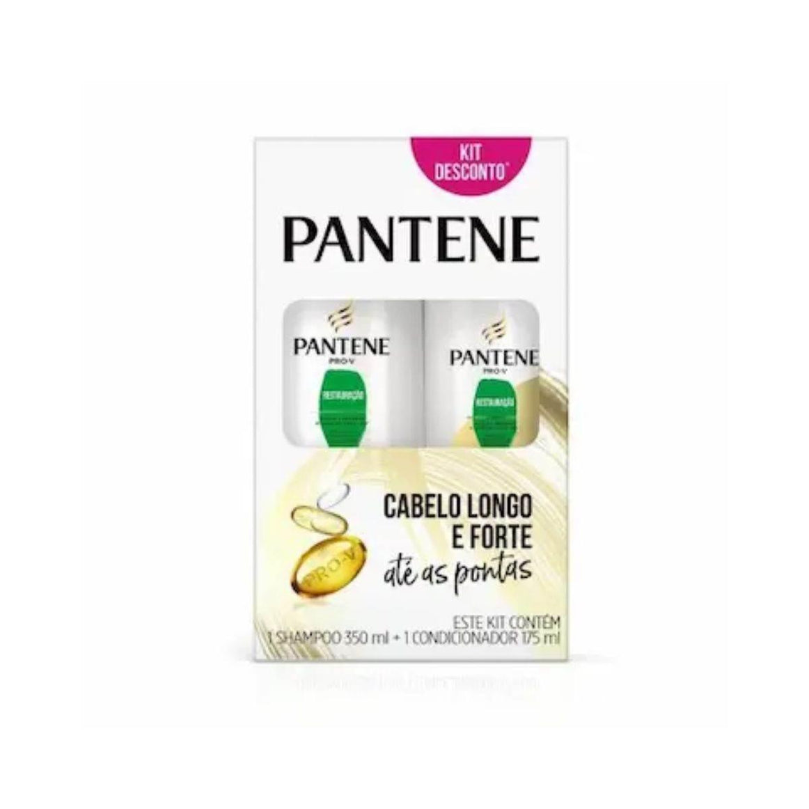 Shampoo 350Ml + Condicionador 175Ml Pantene Restauração - Drogaria Poupa Centro