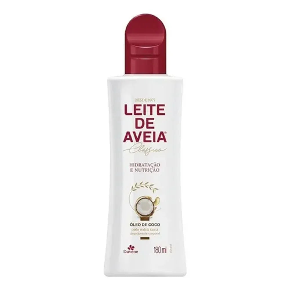 Leite de Aveia Davene Clássico Óleo de Coco 180ml