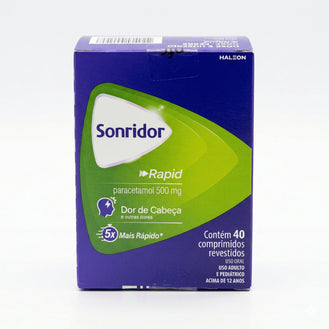 Sonridor Rapid 500mg 40 Comprimidos