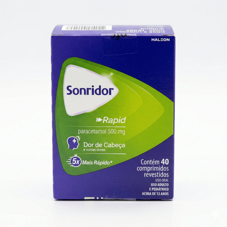 Sonridor Rapid 500mg 40 Comprimidos