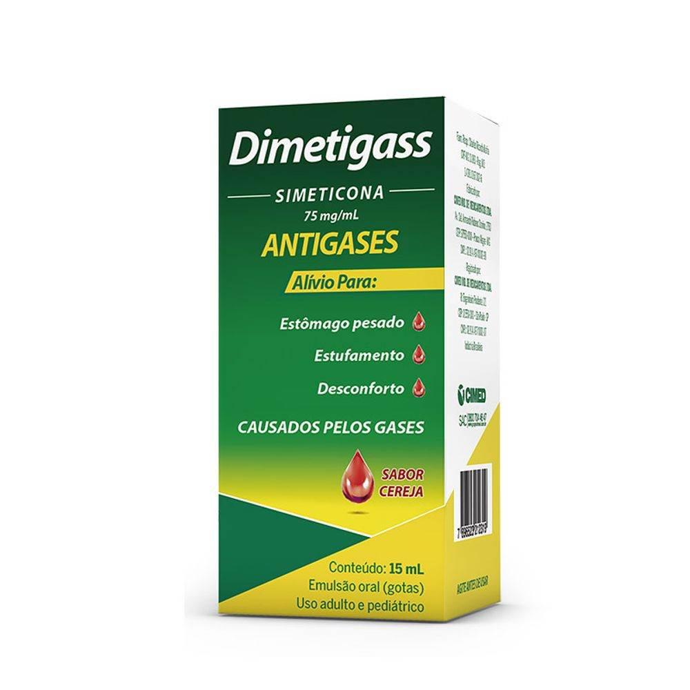 Dimetigass Gotas 75Mg/Ml - Frasco com 15Ml - Drogaria Poupa Centro