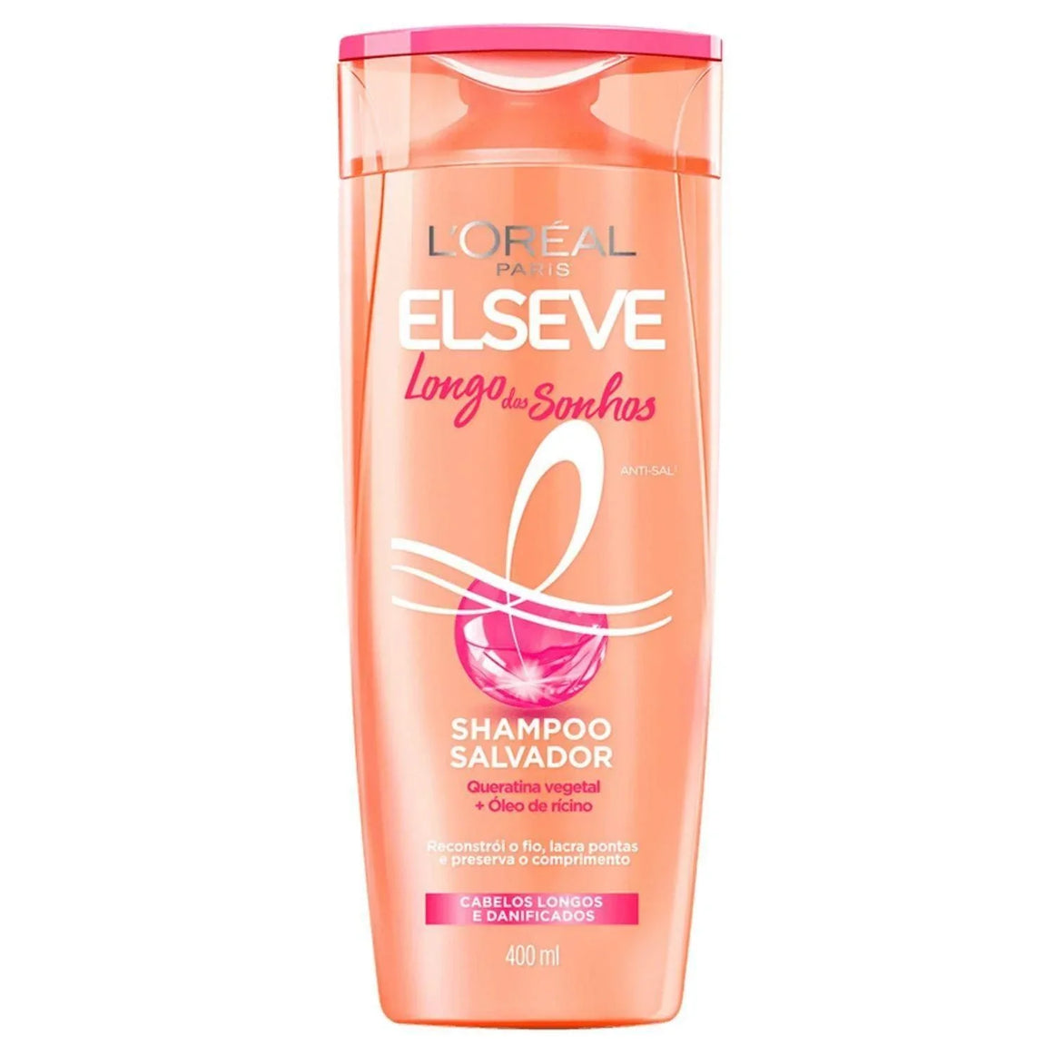 Shampoo Elseve 400Ml Longo Sonhos - Drogaria Poupa Centro