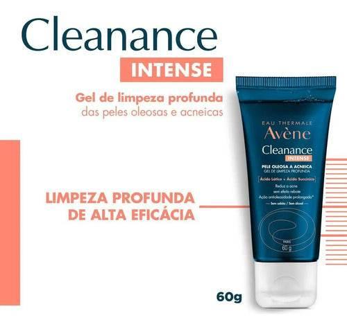 Gel De Limpeza Profunda Antiacne Cleanance Intense 60g Avène - Drogaria Poupa Centro