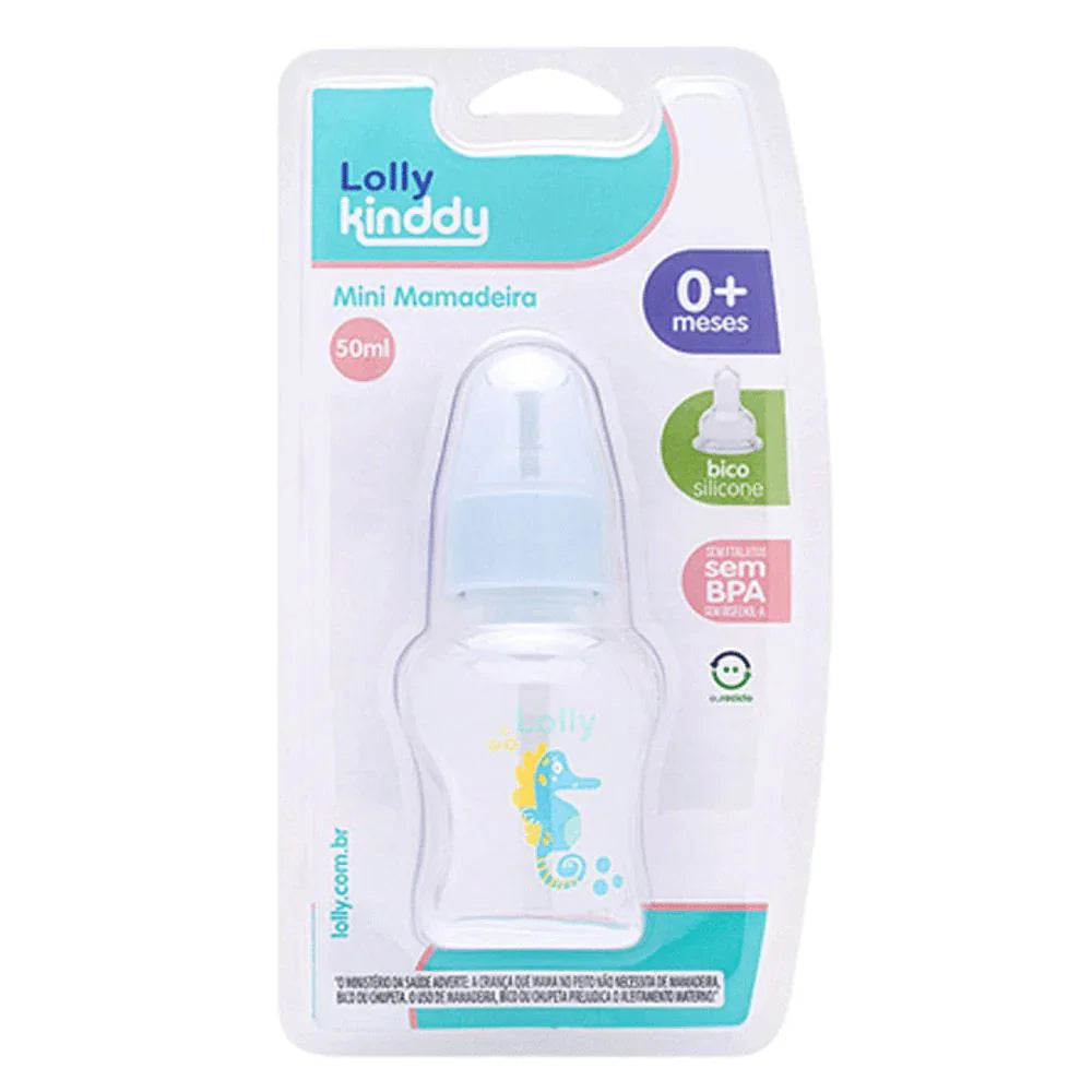 Mini Mamadeira Oceano Azul - 50Ml Lolly