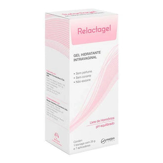 Gel Hidratante Intravaginal Relactagel 35G - 7 Aplicadores - Drogaria Poupa Centro