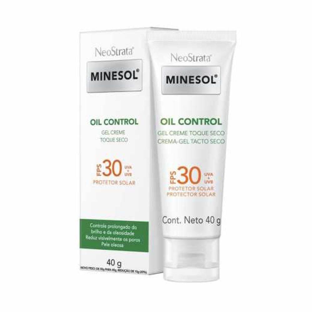 Protetor Solar Facial NeoStrata Minesol Oil Control sem cor, FPS 30 - 40G - Drogaria Poupa Centro